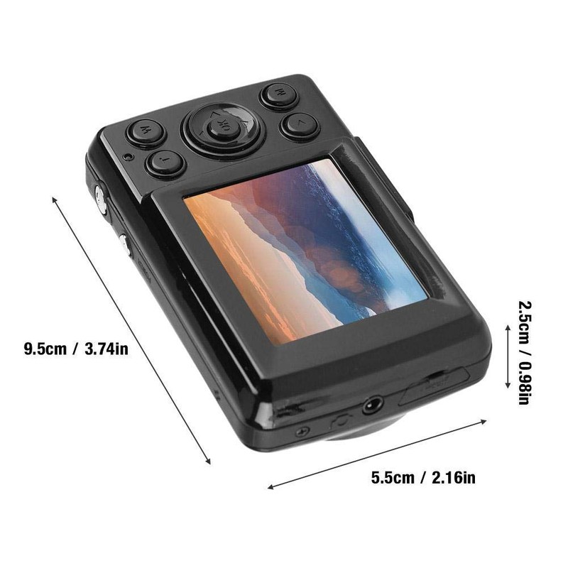 Mini Video Camera, 2.4 Inch LCD Screen, Digital Camera with