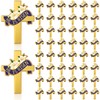 Kigeli 50 Pcs First Communion Religious Christian Cross Brooch Pin