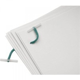 Q-Connect Plastic Treasury Tag 25mm Pack 100