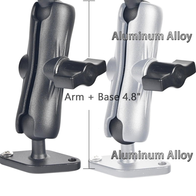 VAUBORTTI 1" Ball Phone Mount – Aluminum Alloy Arm &