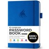 Clever Fox Password Book with alphabetical tabs. Internet Address Organizer