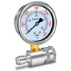 Boltigen Pressure Washer Gauge Kit, Pressure Gauge for Power Washer