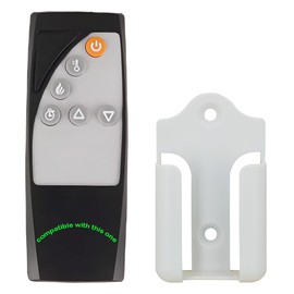 Replacement Remote Control for HOMCOM Electric Fireplace SF105-18G SF105-23R SF105-23G 820-161V01 820-408V80 820-409V80(with Oversized Buttons)