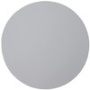 Creative Tops Round Placemats, Faux Leather, Grey/Navy, 29 cm, Set