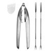 Anwenk Nutcracker Chestnut Clip Peeler Nut cracker Pecan Walnut Plier