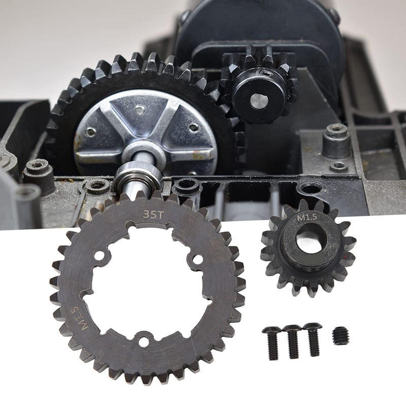 35T Spur Motor Gear Set Steel RC Spur Gear Pinion