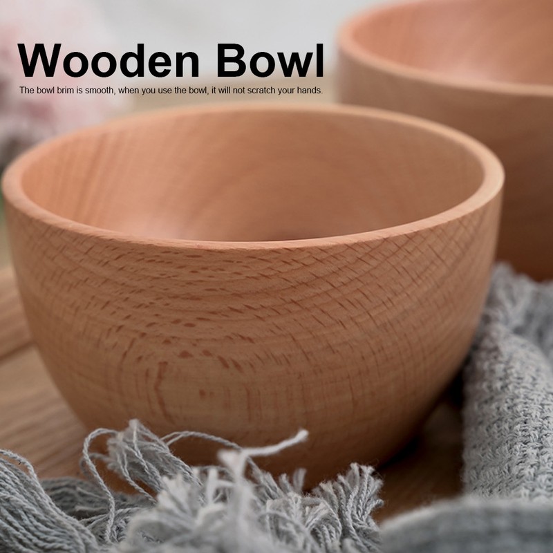 Round Rice Soup Salad Dining Bowl Utensils Food Container Tableware
