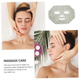 Outanaya Jade Cooling Mask for Face and Eyes Soothing Jade Massage Mask for Spa and Home Use Comfortable Touch Face Cover for Relaxation and Skin Care present for All