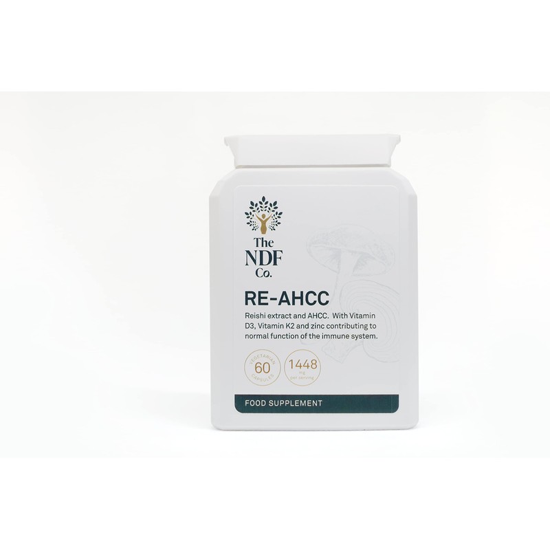The NDF Company RE-AHCC - 5 in 1 Supplement with