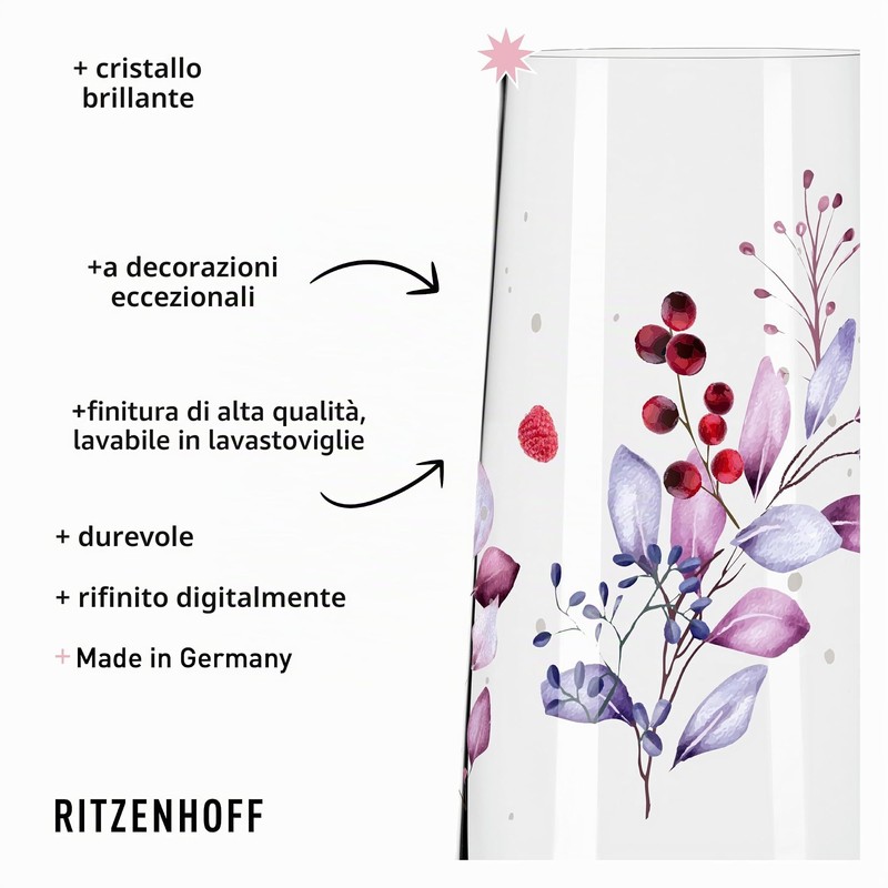 RITZENHOFF 6241001 Set di bicchieri universali – Serie Sommersonett –