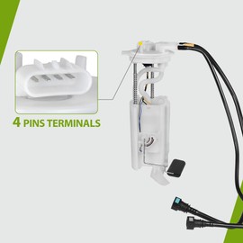 AUTOSAVER88 Fuel Pump Compatible with 2000 2001 2002 2003 2004 2005 Chevy Cavalier/Malibu/Classic/Oldsmobile Alero/Pontiac Sunfire/Grand Am 2.2L 2.4L 3.1L 3.4L