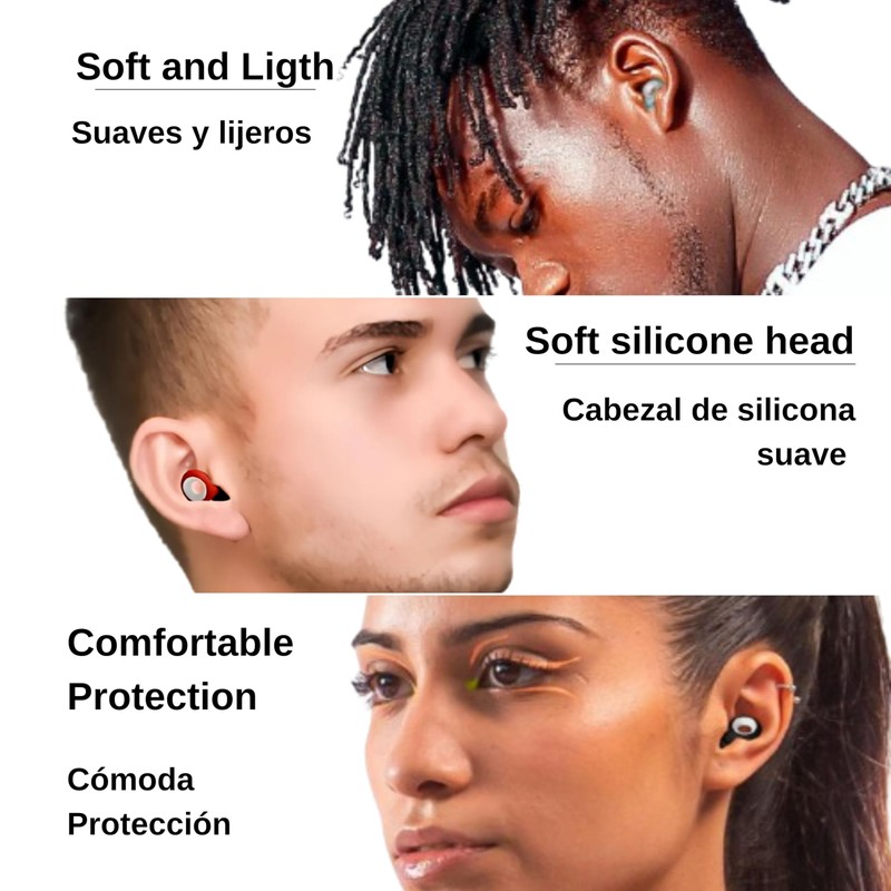 Ear Plugs Quiet Ohrstöpsel zum Schlafen, geräuschdämpfend, ultra-bequem zum Schlafen,