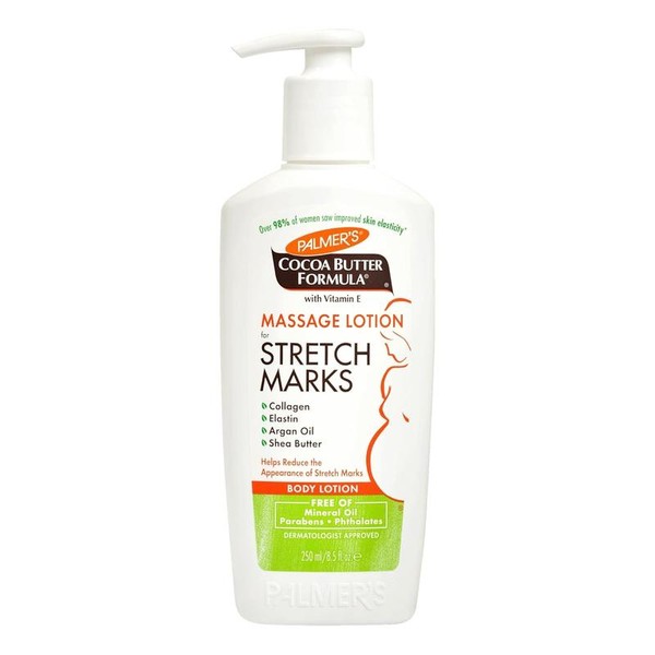 Cocoa Butter Formula Massage Lotion for Stretch Marks, Pregnancy Skin