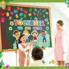 Pasimy Student Diversity Bulletin Board Sets Boho Classroom Decor Rainbow