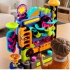 Toolzia Montessori Multi-Layer Rolling Ball Track Toy