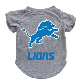 Little Earth 320171-LION-L: Detroit Lions Pet T-Shirt