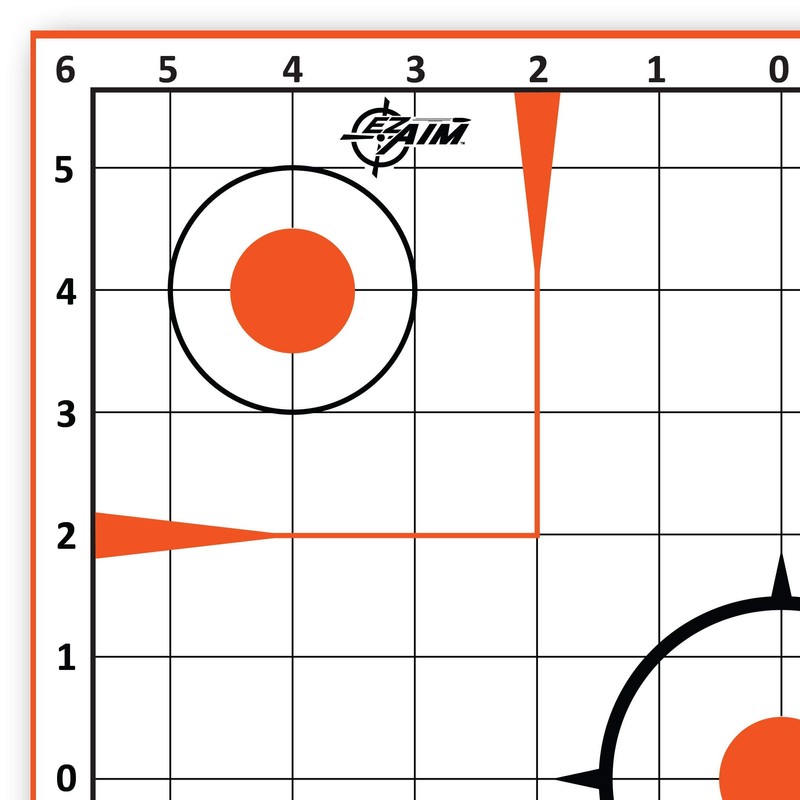 Allen Company EZ Aim 12 inch Square Sight-in Grid Paper