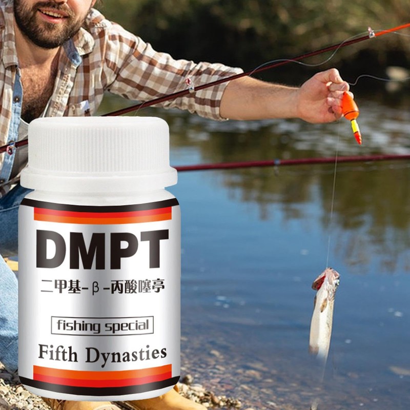 Fishing Bait Additive,60ml Fish Attractant Liquid DMPT Bait Attractant |