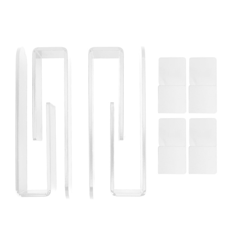Wall Mounted Acrylic Hat Hook Easy Installation Sturdy Multifunction Self