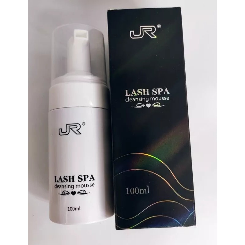 JR Espuma Limpiadora Shampoo Para Extensión De Pestañas Mink