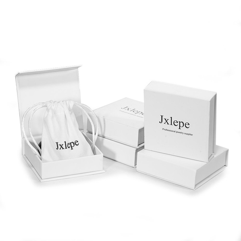 Jxlepe Miami Cuban Link Chain Bracelet 16mm Big Silver White