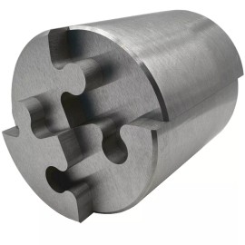 Heavenly Metals 4-Piece Cylinder Puzzle – Wire EDM Cut Zero Tolerance Steel Desk Trinket