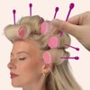 100PCS Plastic Hair Roller Pins – Durable, Reusable Curling Picks