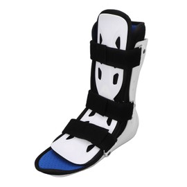 Ankle Brace Breathable Comfortable Free Adjustment Foot Drop Support Brace Injury Ankle Splint Left Foot S (26cm/10.2in Length)