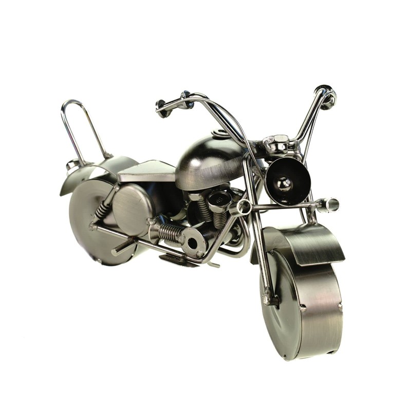 Kremers Schatzkiste Decorative Shopper Motorcycle Metal 22 cm Decoration Money