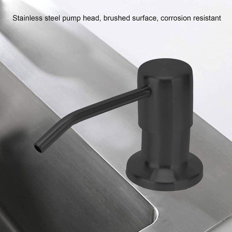 Soap Dispenser, Liquid Soap Dispenser, Embedded Dispenser for Kitchen Sink,