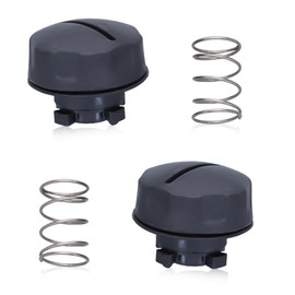 Mtanlo Screw and Spring Caps for Stihl FS38 FS40 FS45 FS46 FS50 FSE60 FSE71 FSE81 FAS85 FSA65 AutoCut C4-2 C5-2 Replaces OEM 4006 710 4001 (Pack of 2)