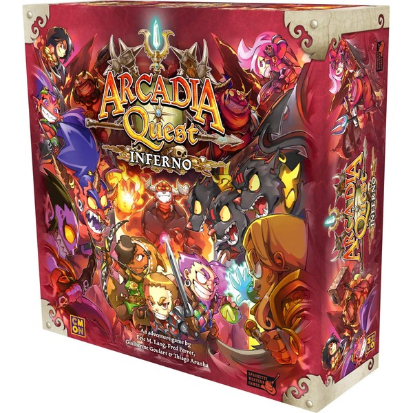 Cool Mini or Not Arcadia Quest Inferno Board Game