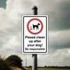 Safety First Display LTD Please clean up after your dog!