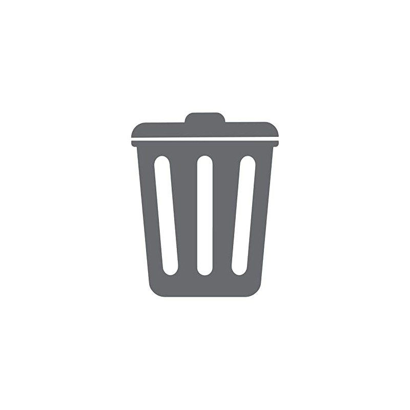 Trash Label Waste Basket Waterproof Vinyl Recycle Sticker