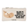 Mr. & Mrs. Panda M Make-Up Bag Seal Lying Down,