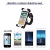 Importeek 5pz Soporte Base Para Celular Moto Bici Cargador Universal