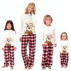 Family Matching Christmas Pajamas Set, Cute Elk Sleepwear for Boys