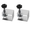 GYWHOOFT Drawer Front Installation Clamps,2 PCS Stainless Steel Drawer Fixing