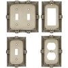 Franklin Brass 64462 Pineapple Single Duplex Outlet Wall Plate/Switch Plate/Cover,