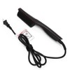 Electric Hair Straightener Comb Anti Scald Beard Straightener Brush (Black