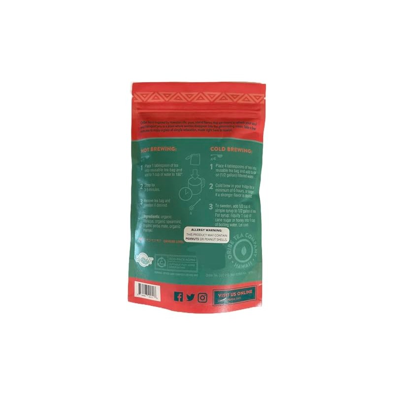 Mamaki Hibiscus Mint Loose Leaf Tea