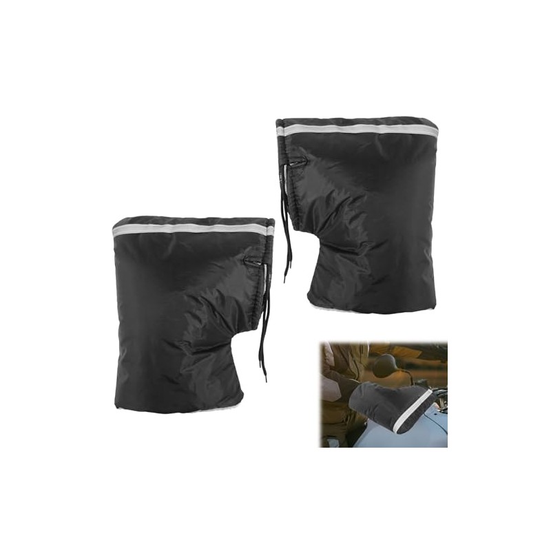 Motorcycle Handlebar Hand Boots, Winter Handlebar Warmers, Universal Handlebar Gloves,