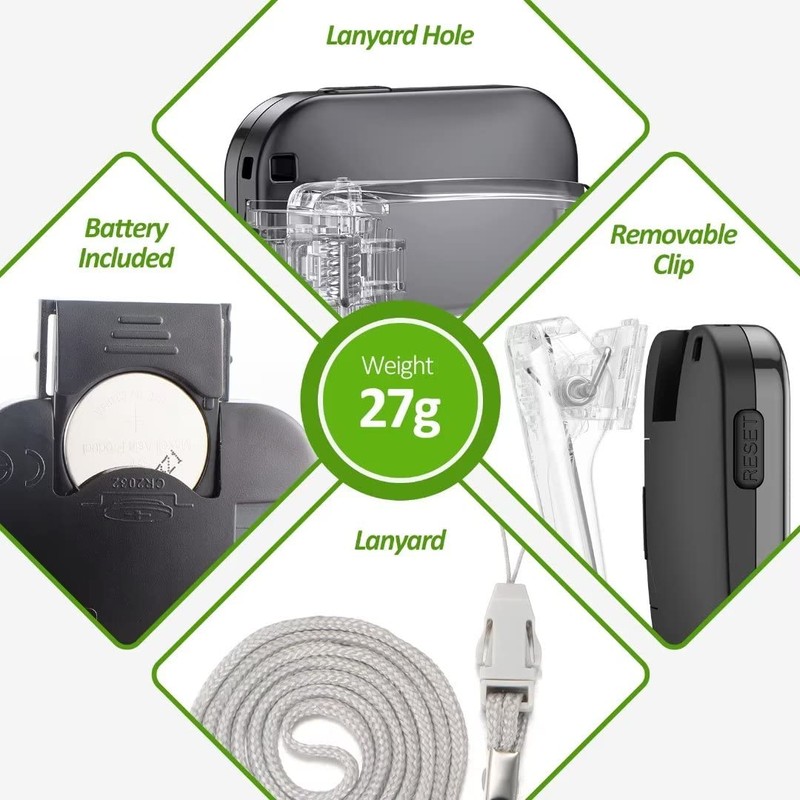 3D Pedometer for Walking, Simple Step Counter for Walking with