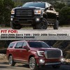 KEWISAUTO LED Fog Lights Kit with DRL for GMC Sierra