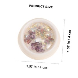 Vaguelly 9 Boxes DIY Nail Art Decorations Butterfly Manicure Jewelry for Creative Nail Design Easy Application for Beginners Professionals Present for Any Occasion