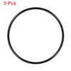 sourcing map Metric Nitrile Rubber O-Rings Seal 85 mm OD