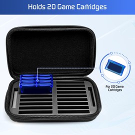 DPVPER Carrying Case for Gameboy Advance Game, Holder for GBA Game – Holds 20 Game Cartridges