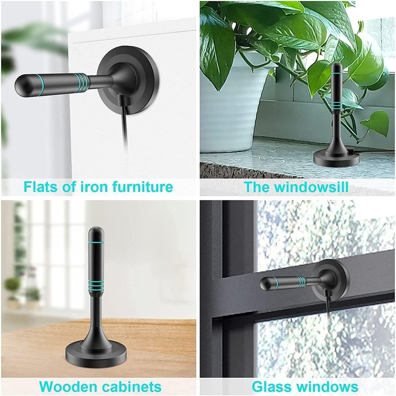 2025 Upgraded Indoor TV Antenna with 5M Cable - Freeview