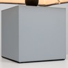 MiniSun | Modern Grey Cube Design Touch Table Lamp with