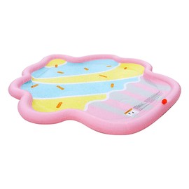 Non-Slip Sprinkler for Kids | Dog Sprinkler Shallow Pool,Interactive Outdoor Water Toys for 3+ Years Old Girls Boys Children Toddler or Dog